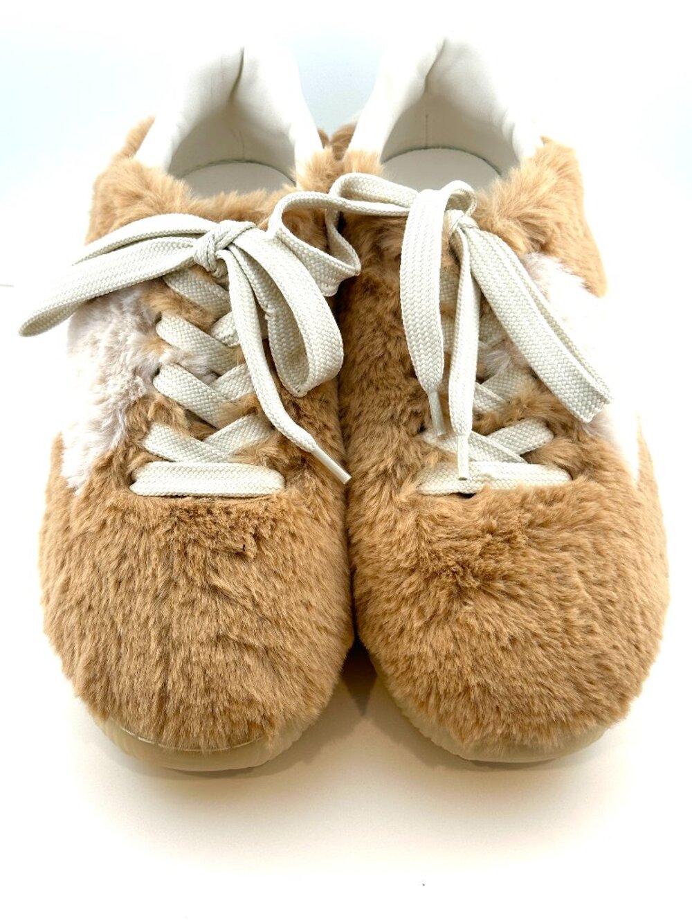 BRAND NEW STELLA MCCARTNEY LOOP FAUX FUR LOW TOPS